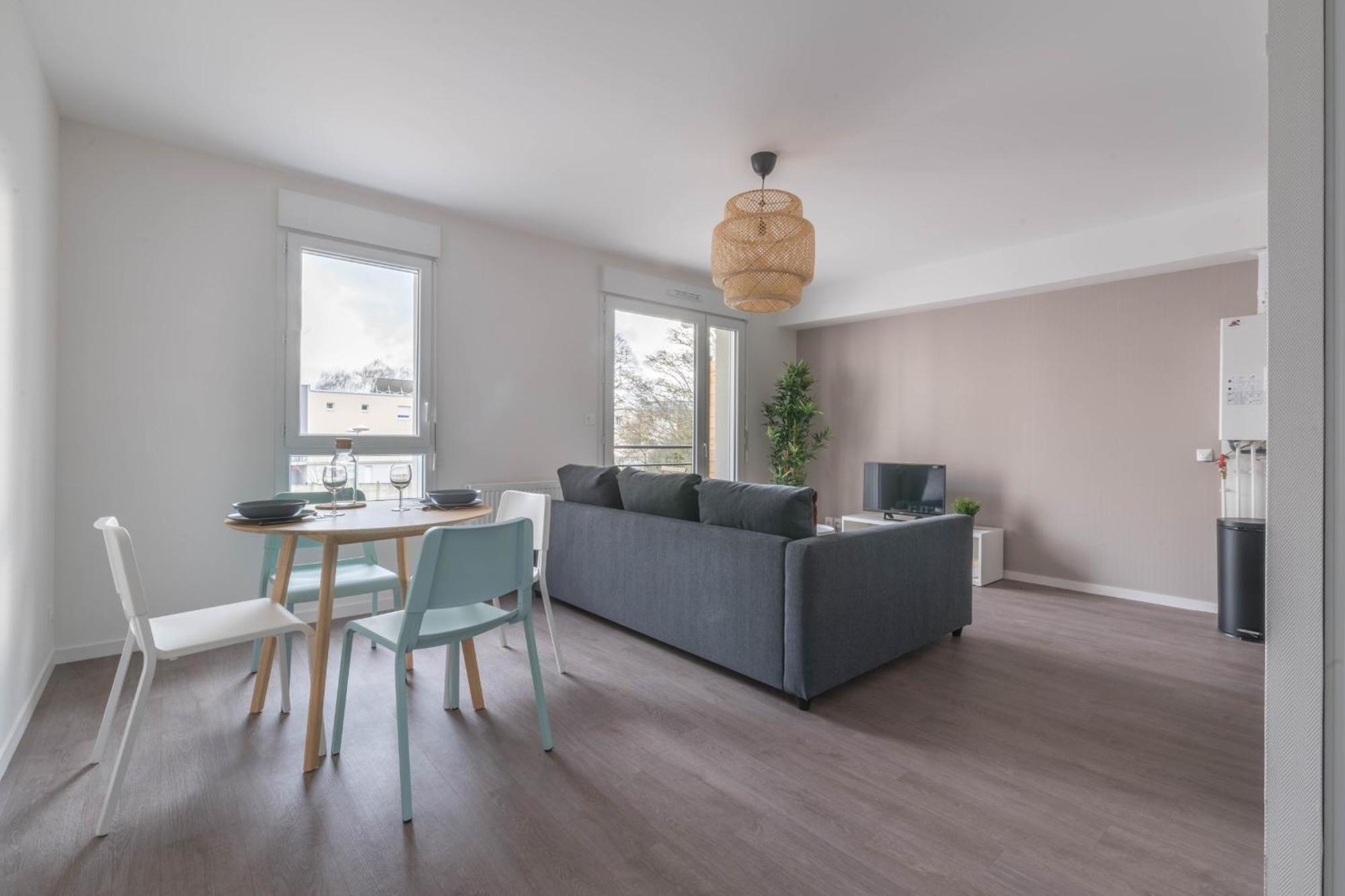 Theo - T2 Proche Gare Apartment Le Mans Luaran gambar